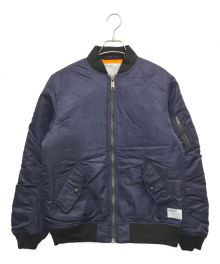 Carhartt WIP（カーハート ワークインプログレス）の古着「2023 NEW YEAR JACKET MA-1　ニューヨークジャケット　中綿ジャケット」｜ネイビー