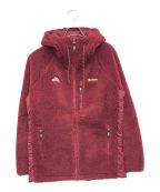 KITH×Columbiaキス×コロンビア）の古着「ハーフパイルフルジップジャケット　 HIGH PILE FULL ZIP JACKET　ハーフパイルフルジップジャケット　　」｜レッド