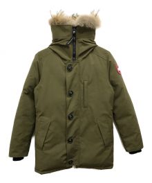 CANADA GOOSE（カナダグース）の古着「JASPER PARKA / ジャスパー パーカー / 中綿ジャケット」｜カーキ