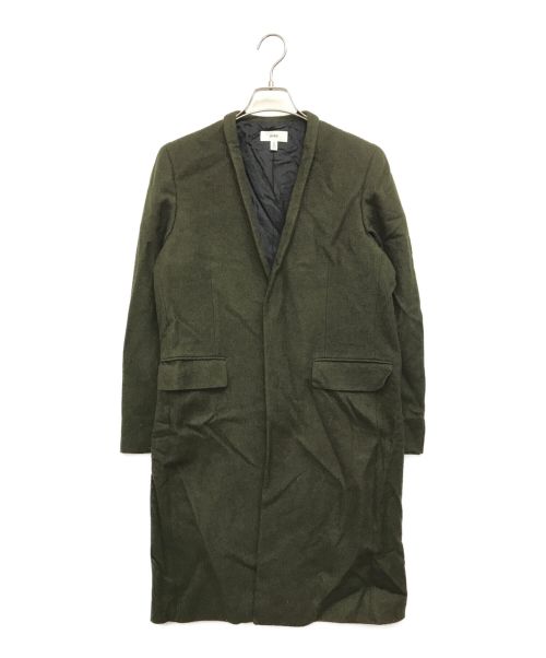 HYKE（ハイク）HYKE (ハイク) チェスターコート オリーブ サイズ:2の古着・服飾アイテム