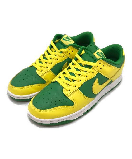 NIKE（ナイキ）NIKE (ナイキ) DUNK LOW RETRO BTTYS “Oregon”/ ダンク ロー レトロ BTTYS オレゴン / ローカットスニーカー イエロー×グリーン サイズ:29㎝の古着・服飾アイテム