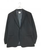 ARMANI COLLEZIONIアルマーニ コレツィオーニ）の古着「ジャージー1Bジャケット」｜ブラック