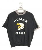 HUMAN MADEヒューマンメイド）の古着「Human Made S/S Sweatshirt」｜ブラック