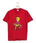 SUPREME（シュプリーム）の古着「19ss suzie switchblade tee / スージー スウィッチブレード Tシャツ / アンディー・ハウエル / 半袖Ｔシャツ / 半袖カットソー」｜レッド