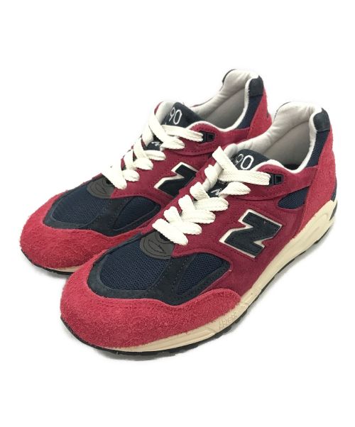 NEW BALANCE（ニューバランス）NEW BALANCE (ニューバランス) USA製990 V2ローカットスニーカー / M990AD2 レッド サイズ:26cmの古着・服飾アイテム