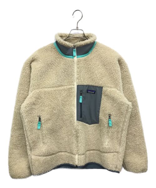 Patagonia（パタゴニア）Patagonia (パタゴニア) CLASSIC RETRO-X JACKET / クラシック・レトロX・ジャケット / ボアジャケット アイボリー サイズ:Ｌの古着・服飾アイテム