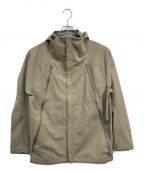 DESCENTE ALLMOUNTAINデサントオールマウンテン）の古着「RWSB SHELL JACKET WP / シェルジャケット / マウンテンジャケット」｜ベージュ