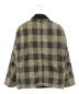 stussy outer gear (ステューシー アウターギア) 裏ボアチェックジャケット ブラウン×ブラック サイズ:Ｍ：8800円