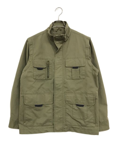 Eddie Bauer（エディーバウアー）Eddie Bauer (エディーバウアー) ［古着］2WAYジャケット カーキ サイズ:Sの古着・服飾アイテム