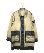 STONE ISLANDストーンアイランド）の古着「2010 Reverse Colour Process Jacket / リバースカラープロセスジャケット / アーカイブ」｜ホワイト×グレー