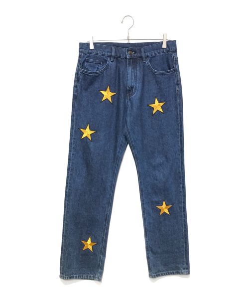 unknown（アンノウンロンドン）unknown (アンノーン) BUGGY STAR DENIM インディゴ サイズ:Sの古着・服飾アイテム