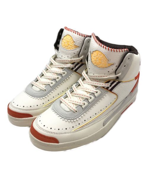 NIKE（ナイキ）NIKE MAISON CHATEAU ROUGE (メゾンシャトールージュ) AIR JORDAN 2 RETRO SP / エアジョーダン 2 レトロ / ハイカットスニーカー / バスケットシューズ ホワイト サイズ:28.5㎝の古着・服飾アイテム