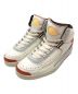 NIKE（ナイキ）の古着「AIR JORDAN 2 RETRO SP / エアジョーダン 2 レトロ / ハイカットスニーカー / バスケットシューズ」｜ホワイト