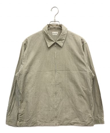 [中古]STEVEN ALAN(スティーブンアラン)のメンズ トップス DMP CHECK FULL/ZIP SHIRT / ジップアップシャツ /  長袖シャツ / チェック