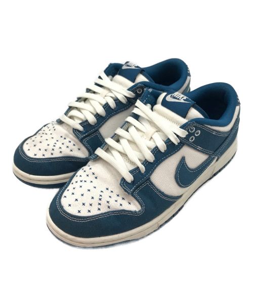 NIKE（ナイキ）NIKE (ナイキ) DUNK LOW RETRO SE / ダンクローレトロ / ローカットスニーカー / ステッチ / スウッシュ / スケートボードシューズ ブルー サイズ:26cmの古着・服飾アイテム