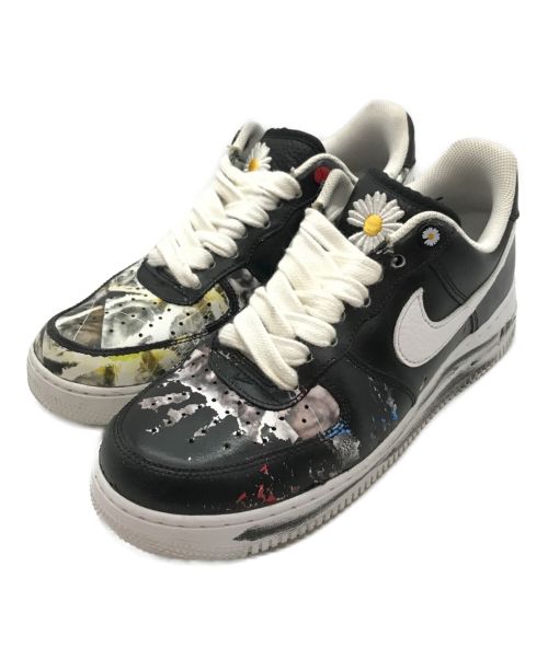 NIKE（ナイキ）NIKE PEACEMINUSONE (ピースマイナスワン) AIR FORCE 1 LOW PARANOISE / エアフォース１ロー / ローカットスニーカー / パラノイズ / ピースマイナスワン ブラック サイズ:27.5㎝の古着・服飾アイテム