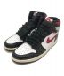 NIKE（ナイキ）の古着「AIR JORDAN 1 RETRO HIGH / エアジョーダン 1 レトロ ハイ オリジナル ブラック/ジムレッド / バスケットボールシューズ / ハイカットシューズ / スウッシュ」｜ジムレッド