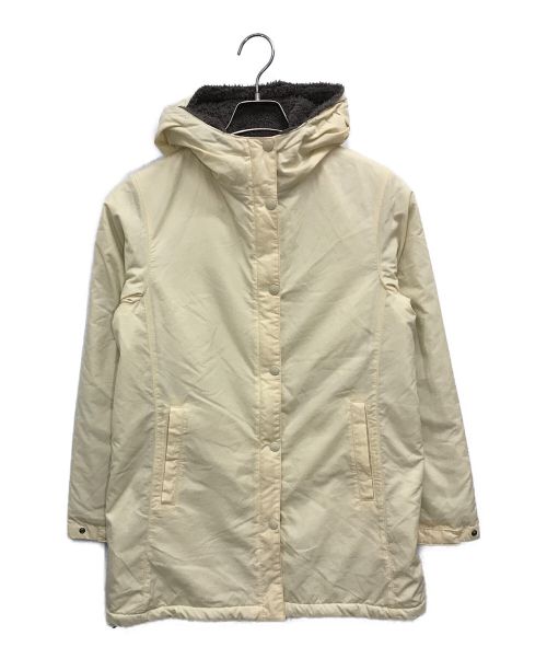 THE NORTH FACE（ザ ノース フェイス）THE NORTH FACE (ザ ノース フェイス) Compact Nomad Coat　コンパクトノマドコート　中綿コート アイボリー サイズ:Mの古着・服飾アイテム