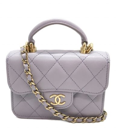 【中古・古着通販】CHANEL (シャネル) ラムスキン