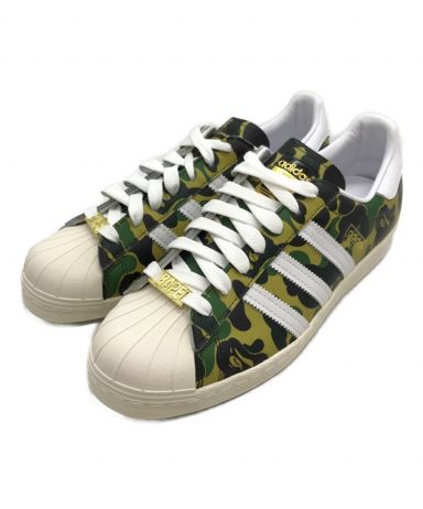 中古・古着通販】A BATHING APE adidas Superstar Bape ABC Camo Green