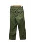 US ARMY (ユーエス アーミー) 60'sコットンサテンベイカーパンツ cotton satin baker pants オリーブ サイズ:30×31：7800円