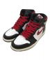 NIKE（ナイキ）の古着「RETRO HIGH OG 'GYM RED'　エア ジョーダン 1 レトロ ハイ OG ジムレッド　ハイカットスニーカー　バスケットボールシューズ」｜レッド×ブラック