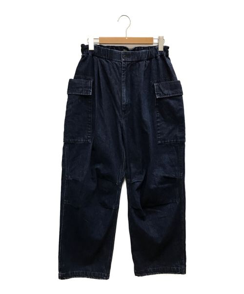 nanamica MOUNTAIN（ナナミカ マウンテン）nanamica MOUNTAIN (ナナミカ マウンテン) GUNG HO YAMA Denim Cargo Pants デニムカーゴパンツ インディゴ サイズ:30の古着・服飾アイテム