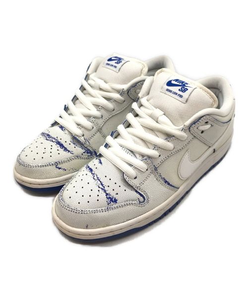 NIKE SB（ナイキエスビー）NIKE SB (ナイキエスビー) Dunk Low Premium White Game Royal　ナイキ SB ダンク ロー プレミアム 