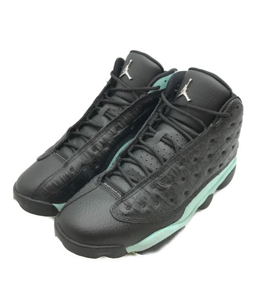 NIKE（ナイキ）NIKE (ナイキ) AIR JORDAN 13 RETRO　エア ジョーダン 13 レトロ　ハイカットスニーカー　バスケットボールシューズ グリーン×ブラック サイズ:28㎝の古着・服飾アイテム