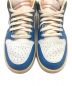 中古・古着 NIKE (ナイキ) AIR JORDAN 1 LOW SE DUTCH BLUE　 エアジョーダン1 トーキョー 96 ヴィンテージ　ローカットスニーカー ブルー×ホワイト サイズ:27㎝：15800円