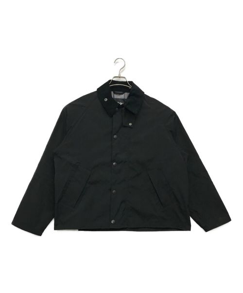 Barbour（バブアー）Barbour (バブアー) JOURNAL STANDARD relume (ジャーナルスタンダード レリューム) 別注 TRANSPORT JACKET トラッカージャケット カバーオール ブラック サイズ:38の古着・服飾アイテム