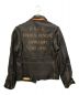 AVIREX (アヴィレックス) シープレザージャケット sheep leather jacket ブラウン サイズ:L：8800円