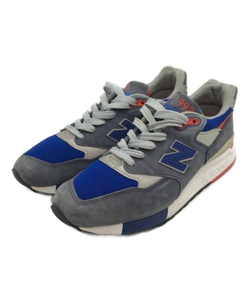 NEW BALANCE（ニューバランス）NEW BALANCE (ニューバランス) USA製 M998ローカットスニーカー ブルー サイズ:27.5㎝の古着・服飾アイテム