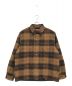 SUPREME（シュプリーム）の古着「23AW Lined Flannel Snap Shirt」｜ブラウン×ブラック