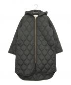 Emma Taylorエマテイラー）の古着「MILITARY QUILTING HOOD COAT」｜ブラック