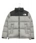 THE NORTH FACE（ザ ノース フェイス）の古着「Novelty Nuptse Jacket」｜ミックスグレー（ブラック×グレー）