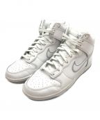 NIKEナイキ）の古着「DUNK HIGH RETRO 「AIR BRUSH SWOOSH」」｜ホワイト