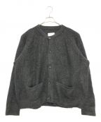 steinシュタイン）の古着「SUPER KID MOHAIR CARDIGAN」｜グレー