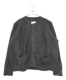 stein（シュタイン）の古着「SUPER KID MOHAIR CARDIGAN」｜グレー