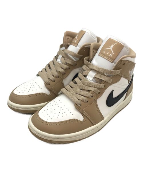 NIKE（ナイキ）NIKE (ナイキ) AIR JORDAN1 MID DESERT ベージュ サイズ:23.5㎝の古着・服飾アイテム