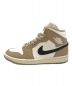 NIKE (ナイキ) AIR JORDAN1 MID DESERT ベージュ サイズ:23.5㎝：7800円