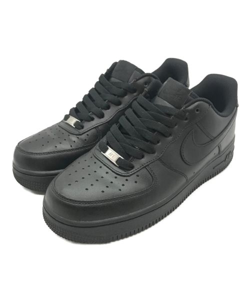 NIKE（ナイキ）NIKE (ナイキ) AIR FORCE 1 07 ブラック サイズ:26.5㎝の古着・服飾アイテム