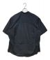 Graphpaper (グラフペーパー) Broad S/S Oversized Band Collar Shirt ネイビー サイズ:FREE：7800円