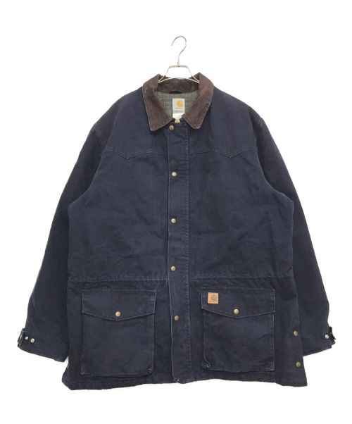 CarHartt（カーハート）CarHartt (カーハート) ［古着］ミシガンチョアコート ネイビー サイズ:2XLの古着・服飾アイテム