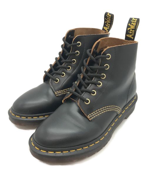 Dr.Martens（ドクターマーチン）Dr.Martens (ドクターマーチン) 6ホールレースアップブーツ ブラック サイズ:UK4（23㎝相当）の古着・服飾アイテム