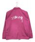 stussy (ステューシー) バックロゴナイロンコーチジャケット パープル サイズ:M：6800円