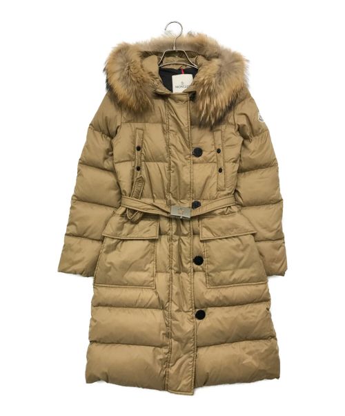 MONCLER（モンクレール）MONCLER (モンクレール) MESSINAダウンコート ベージュ サイズ:00の古着・服飾アイテム