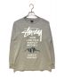 stussy（ステューシー）の古着「プリントロングスリーブカットソー」｜ホワイト