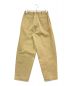 MARKAWARE (マーカウェア) CLASSIC FIT TROUSERS ORGANIC COTTON TWILL ベージュ サイズ:1：5000円