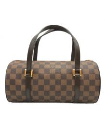 LOUIS VUITTON（ルイ ヴィトン）の古着「バッグ　パピヨン26　ダミエ　ハンドバッグ」｜ブラウン